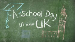 a school day in the uk